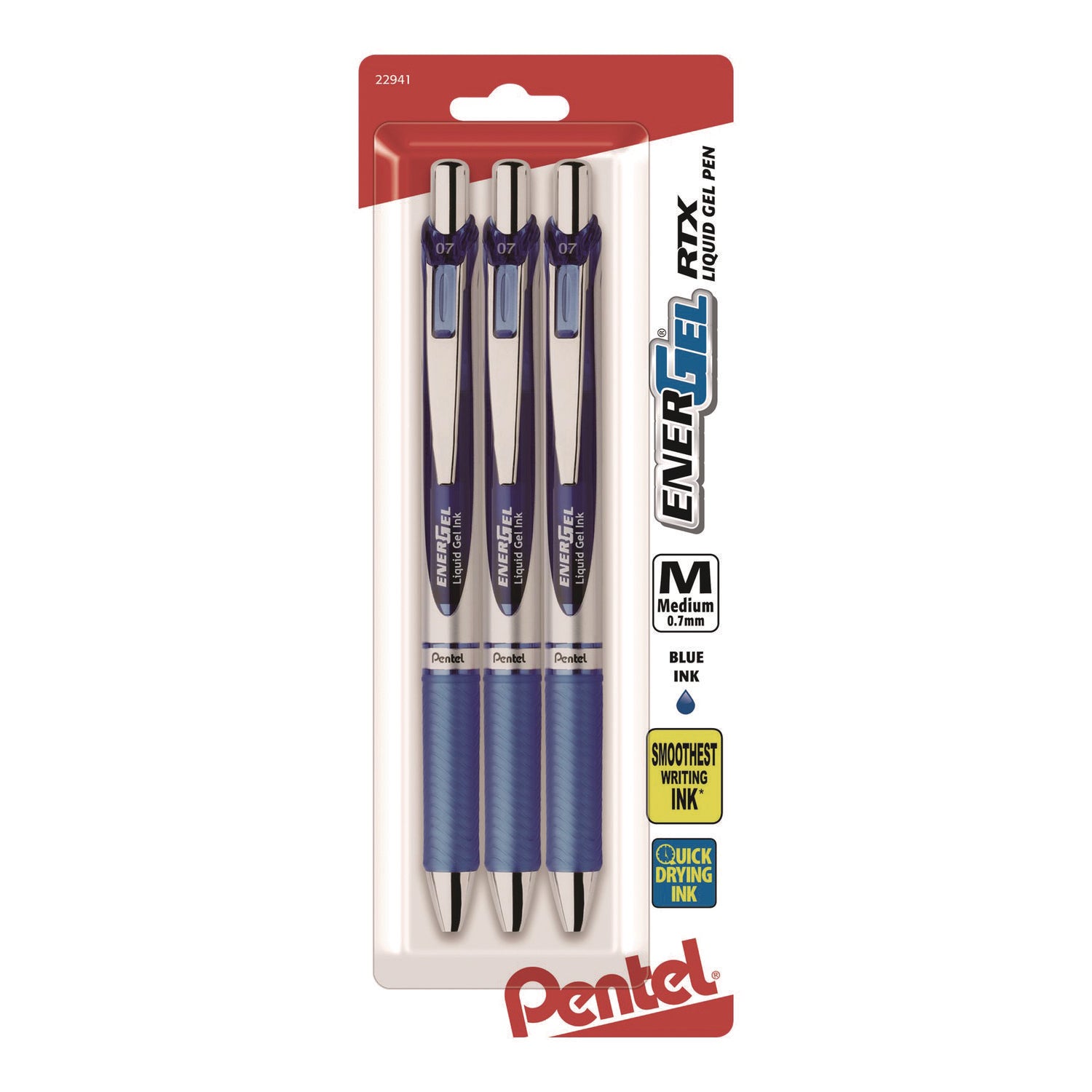 pentel-r-energel-rtx-gel-pen-retractable-medium-0-7-mm-blue-ink-blue-silver-barrel-3-pack-penbl77bp3c_1